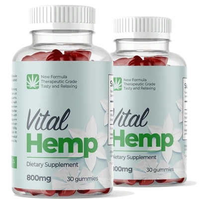 2 bottles of Vital Hemp